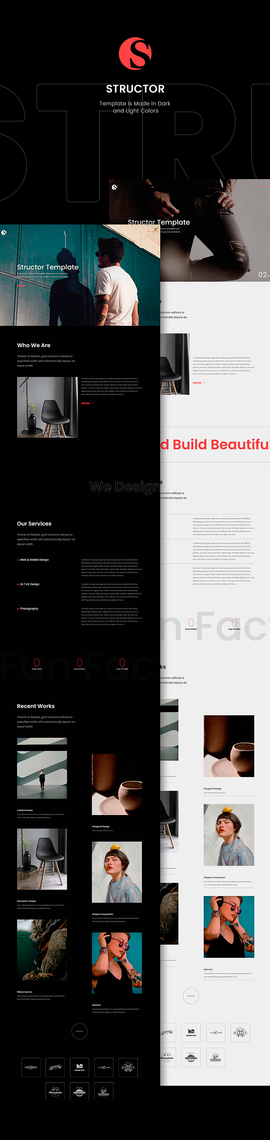 Sructor - Creative Portfolio HTML Template - 1